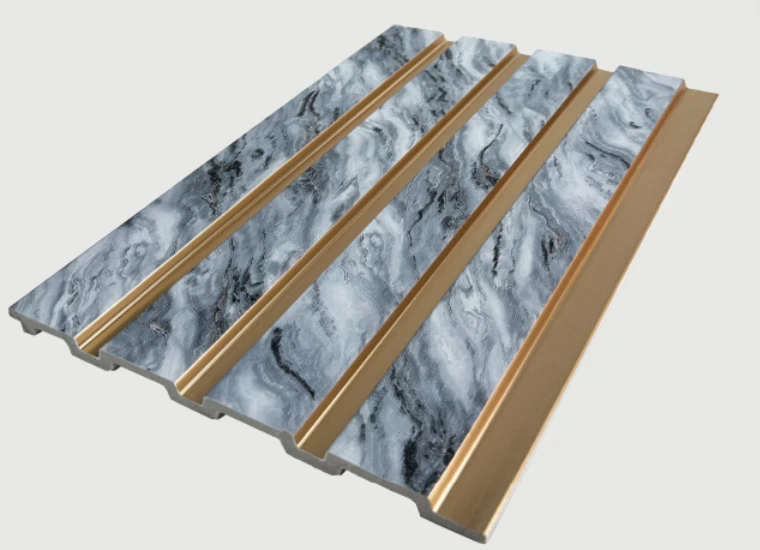 Gloss Marble PS Golden Line Home Wall Panel high quality