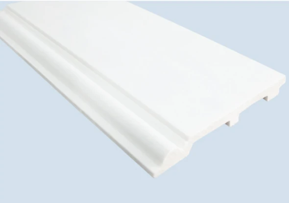Rodapé PS branco minimalista moderno