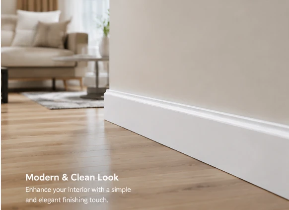 Premium PS Skirting Board For Modern Interior Projects factory